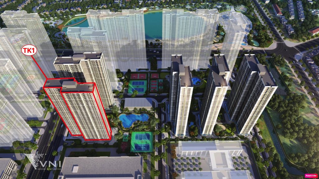 Toà TK1 Vinhomes Smart City I Thông tin cập nhật mới nhất