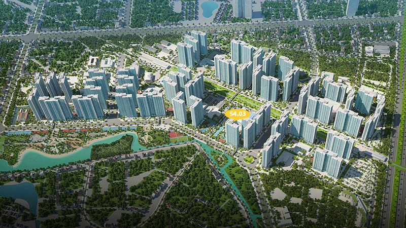 Tòa S4.03 Vinhomes Smart City - Thông tin cập nhật mới nhất