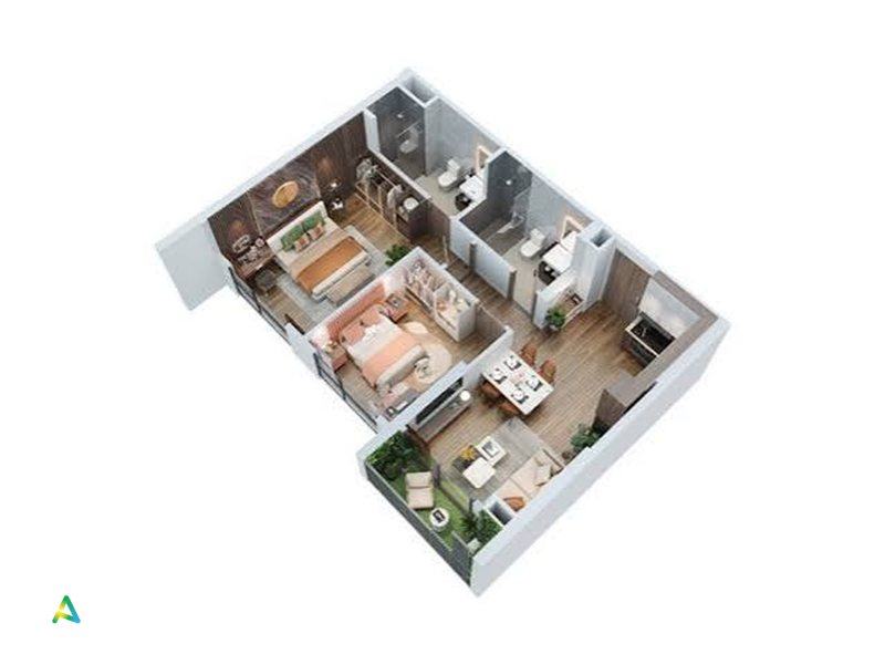 Căn hộ 2PN+1 Vinhomes Smart City - Căn hộ 2PN+1 Vinhomes Smart City là gì? Căn hộ 2PN+1 Vinhomes Smart City - Căn hộ 2PN+1 Vinhomes Smart City là gì?
