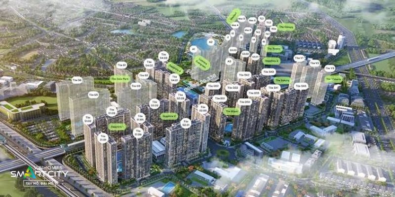 Tòa Sapphire S4.04 - Vị trí Sapphire 4 và cách nhận diện đúng căn