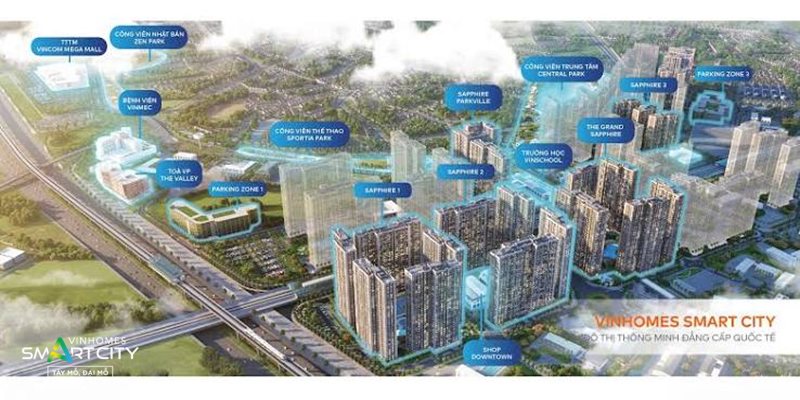 Vinhomes Smart City cách trung tâm Hà Nội - Cách đo khoảng cách sát nhu cầu đi làm Vinhomes Smart City cách trung tâm Hà Nội - Cách đo khoảng cách sát nhu cầu đi làm